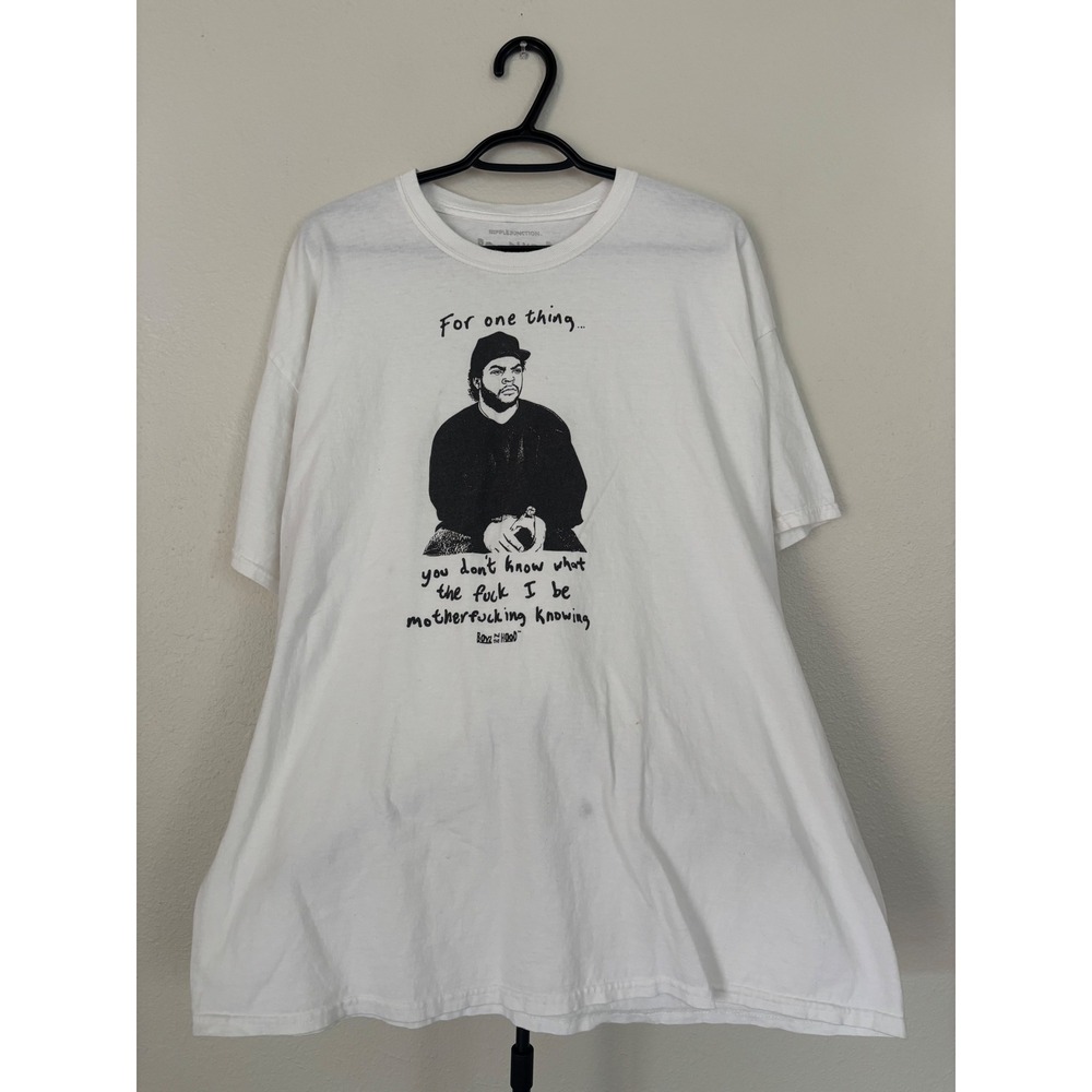 Ripple Junction Boyz n the Hood Ice Cube Doughboy White Graphic T Shirt‎ XXL